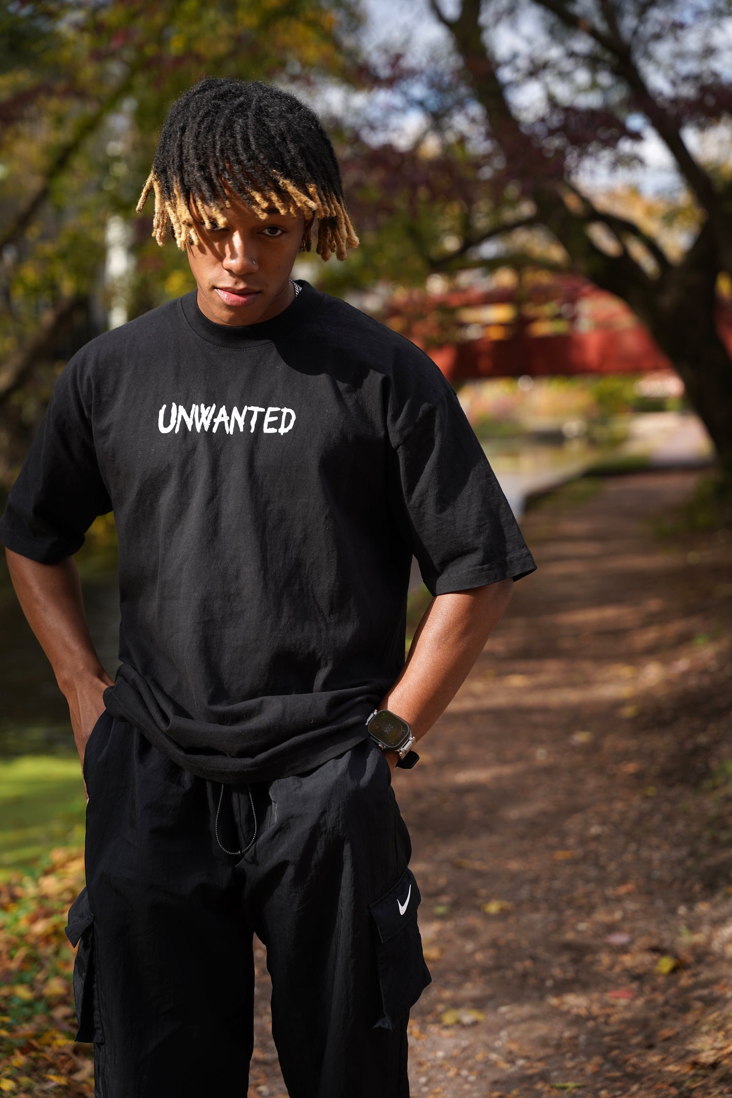 Black - Unwanted But Loved T-shirt